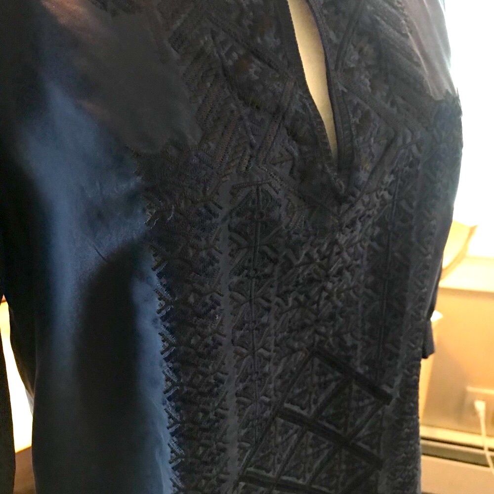 Theory silk blouse